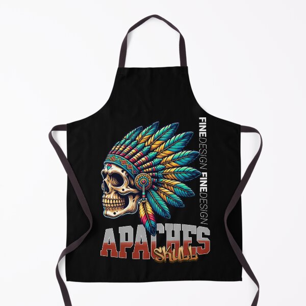 Item preview, Apaches skull designed and sold by wildforcedesign.