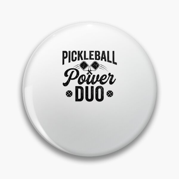 Item preview, Pickleball Power Duo Paddles Ball Player Team designed and sold by snowry.