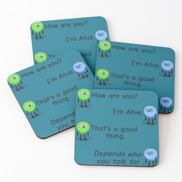 Item preview, Depends Who You Talk To – Funny Conversation T-Shirt designed and sold by TheThinglings.