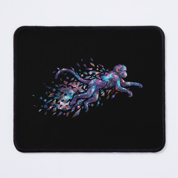 Item preview, Geometric Galactic Monkey – Space Ape Sticker for Astronomy Lovers designed and sold by bsbd-action.