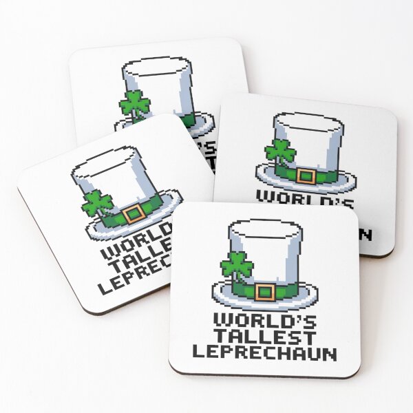 Item preview, Pixel Art Tall Green Leprechaun Hat designed and sold by Bloomkept.