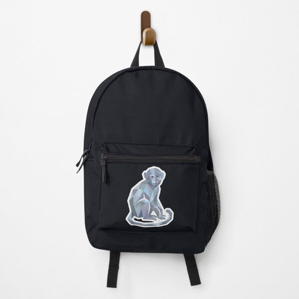 Item preview, Star Crystal Monkey – Minimalist Ape Sticker for Low Poly Style Fans designed and sold by bsbd-action.