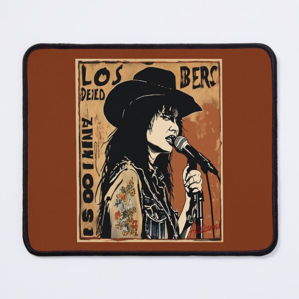 Item preview, Cursed Rodeo Punk Portrait Exene Cervenka designed and sold by Artisticanvas.