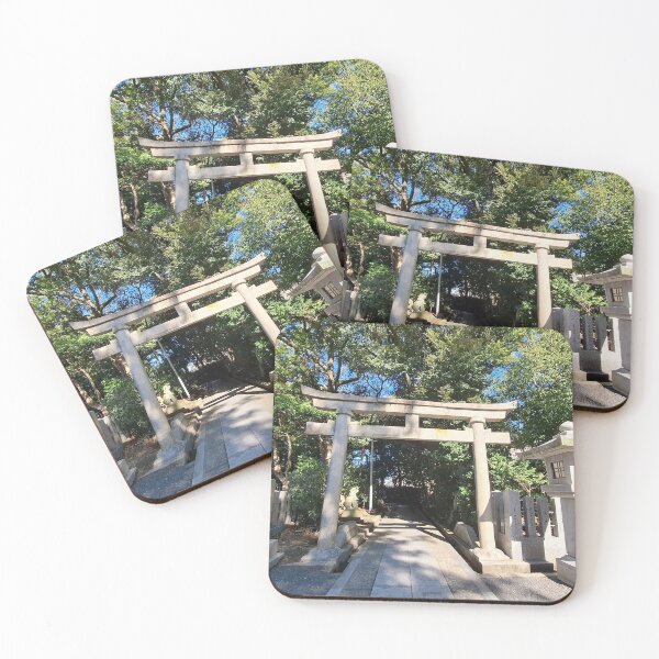 Item preview, Shinto Shrine entrance with a stone Torii gate, Japan designed and sold by Susan4Travel.