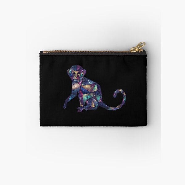 Item preview, Colorful Nebula Monkey – Geometric Pop Art Design for Color Enthusiasts designed and sold by bsbd-action.