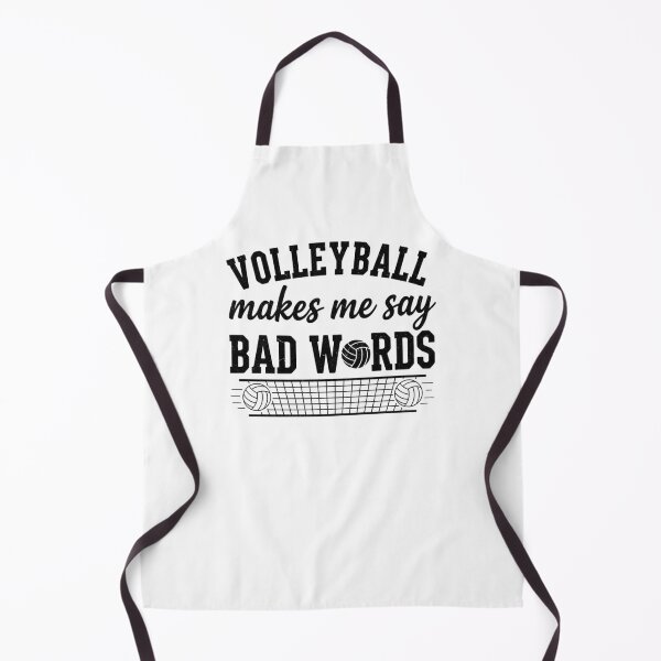 Item preview, Volleyball Makes Me Say Bad Words Player Design designed and sold by snowry.
