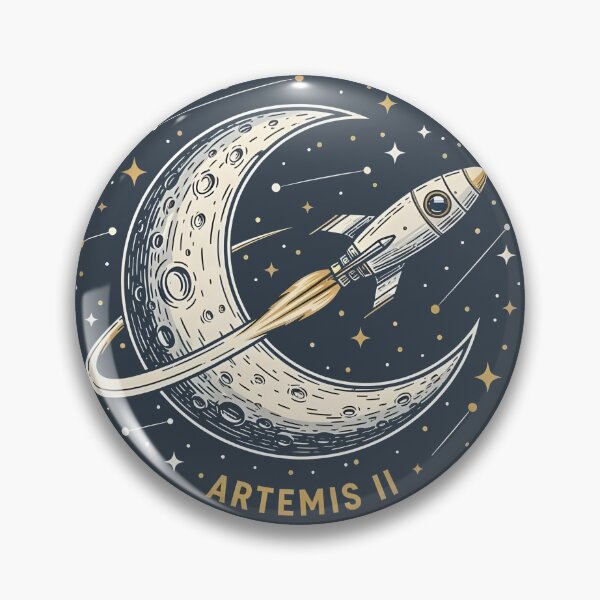 Item preview, Moon Joy Artemis II Shirt Lunar Mission designed and sold by SKULLS4INT.