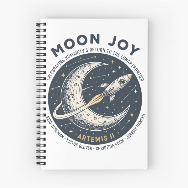 Item preview, Moon Joy Artemis II Shirt Lunar Mission designed and sold by SKULLS4INT.