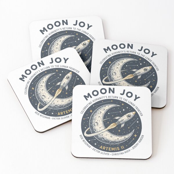 Item preview, Moon Joy Artemis II Shirt Lunar Mission designed and sold by SKULLS4INT.