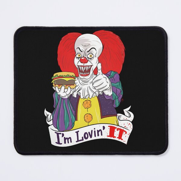 Item preview, Scary Clown Burger Mashup - I'm Lovin' IT Parody designed and sold by cubomtumeshop.