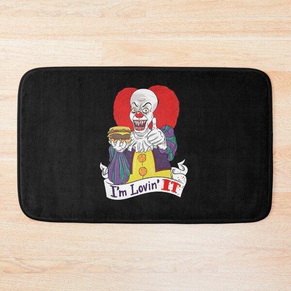 Item preview, Scary Clown Burger Mashup - I'm Lovin' IT Parody designed and sold by cubomtumeshop.