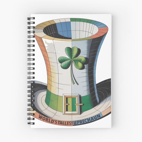 Item preview, Cubist Tall Green Leprechaun Hat with Shamrock designed and sold by Bloomkept.