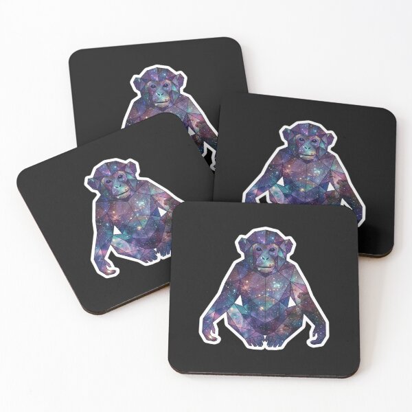 Item preview, Galactic Symmetrical Ape – Geometric Wall Art for Symmetry Lovers designed and sold by bsbd-action.