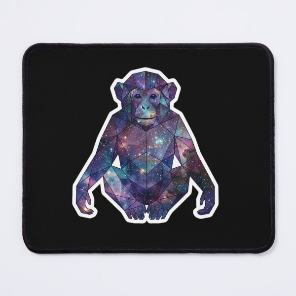 Item preview, Galactic Symmetrical Ape – Geometric Wall Art for Symmetry Lovers designed and sold by bsbd-action.