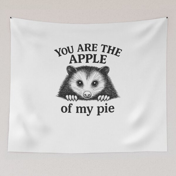 Item preview, Opossum Apple of My Pie Cute Possum Lover Humor designed and sold by snowry.