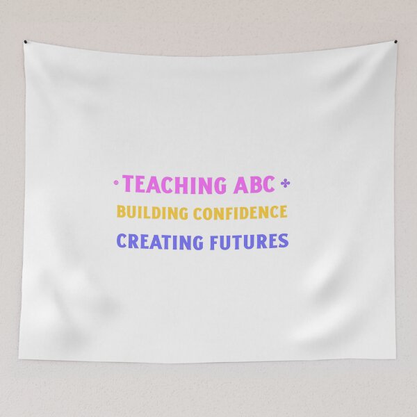 Item preview, Teaching ABC Kindergarten Teacher Gift Preschool Teacher  designed and sold by DesignbyAACreations .