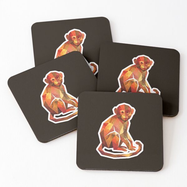Item preview, Solar Fire Monkey – Warm Ape Design for Warm Color Lovers designed and sold by bsbd-action.