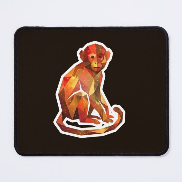 Item preview, Solar Fire Monkey – Warm Ape Design for Warm Color Lovers designed and sold by bsbd-action.