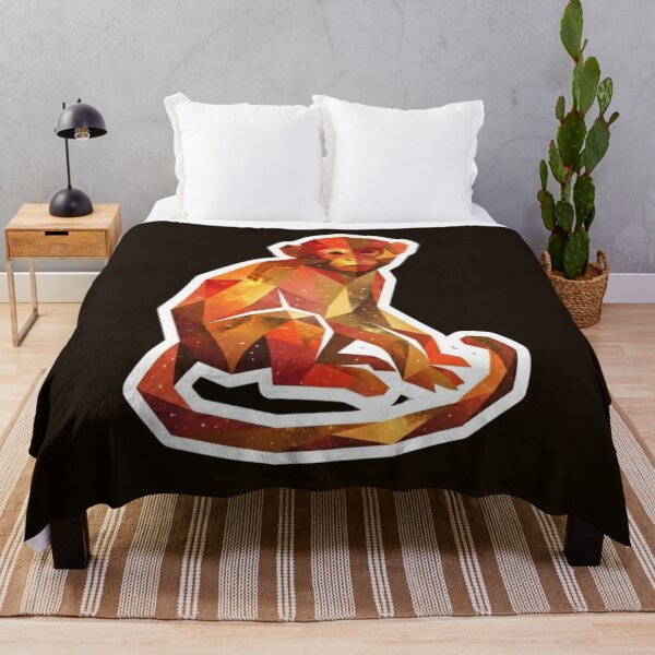 Item preview, Solar Fire Monkey – Warm Ape Design for Warm Color Lovers designed and sold by bsbd-action.