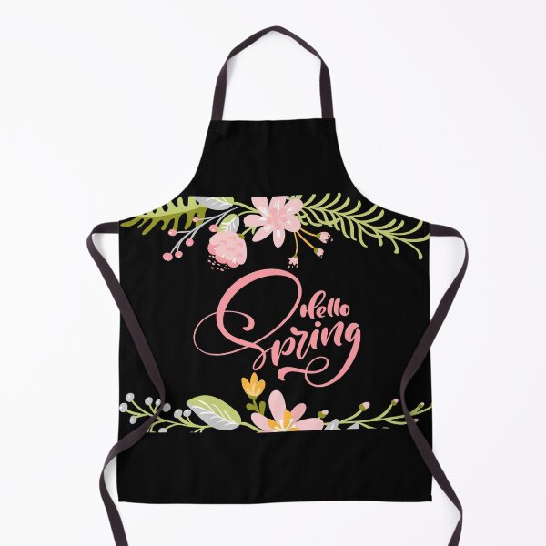Item preview, Hello Spring Floral Greeting Card with Elegant Pink Script and Botanical Frame designed and sold by FestivityFinds.