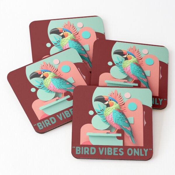 Item preview, Bird Vibes Only – Minimalist Tropical Bird Abstract Modern Aesthetic Design designed and sold by Max Store.
