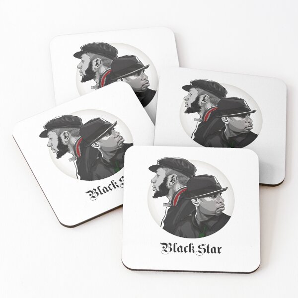Item preview, Black Star Hip Hop Legends Portrait Art designed and sold by cubomtumeshop.