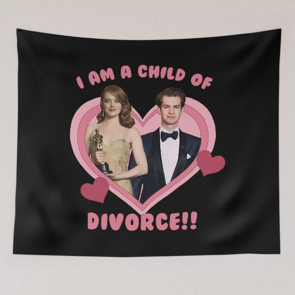 Item preview, Andrew Garfield And Emma Stone Child Of Divorce designed and sold by Mumiak.