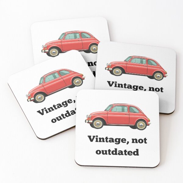 Item preview, Vintage Not Outdated – Classic Humor Aging Quote designed and sold by AmoebaPress.
