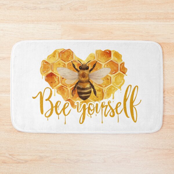Item preview, Bee Yourself Honeybee Heart Honeycomb designed and sold by Boddicca.