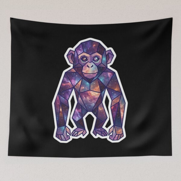 Item preview, Majestic Galactic Gorilla – Cosmic Force Design for Gym and Fitness designed and sold by bsbd-action.