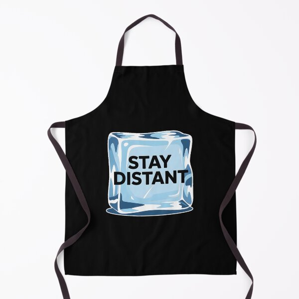 Item preview, Stay Distant Ice Block Minimal Aesthetic Emotional Distance Shirt designed and sold by ImaginedSpace7.