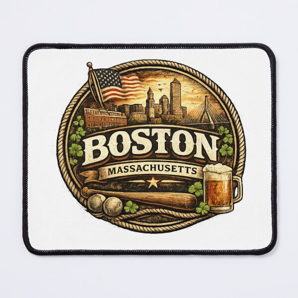 Item preview, Boston Mass! designed and sold by 337Shirts.