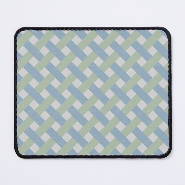 Item preview, Classic trellis lattice - textured surface - shades of light blue and green designed and sold by ahahdodo.