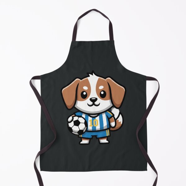 Item preview, Cute Soccer Dog Mascot Design – Playful Puppy Football Fan Artwork with Ball designed and sold by BrickByDream.