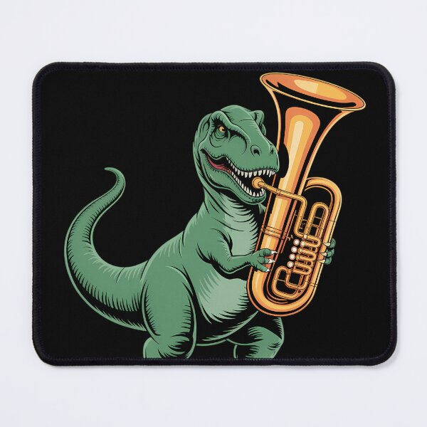 Item preview, Music Dinosaur Tuba Player designed and sold by isatnelkaitio.