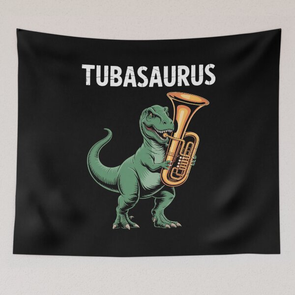Item preview, Music Dinosaur Tuba Player designed and sold by isatnelkaitio.