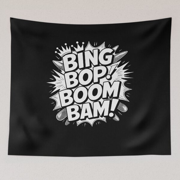 Item preview, Bing Bop Boom Boom Meme Funny Reaction Saying designed and sold by Dressed For  Duty.