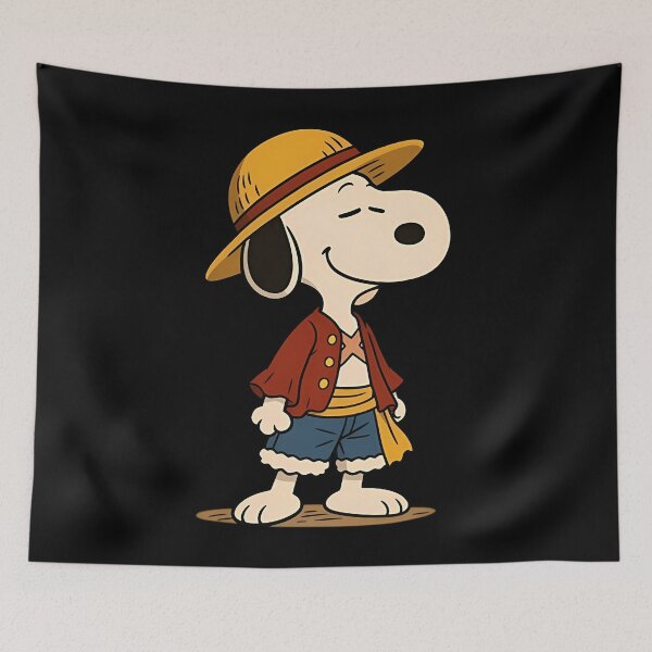 Item preview,  Snoopy X One Piece Luffy Cosplay designed and sold by fidelshop.
