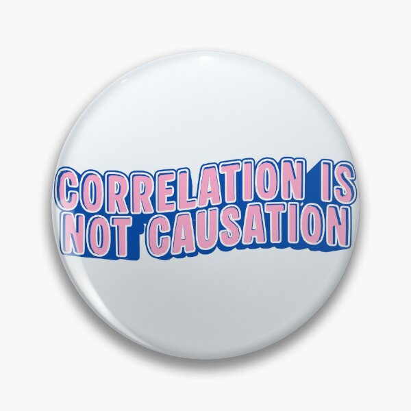 Item preview, correlation is not causation designed and sold by PeachyLitchi.
