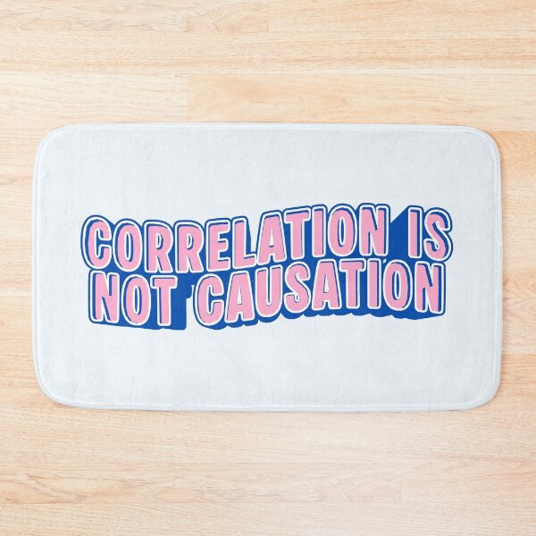 Item preview, correlation is not causation designed and sold by PeachyLitchi.