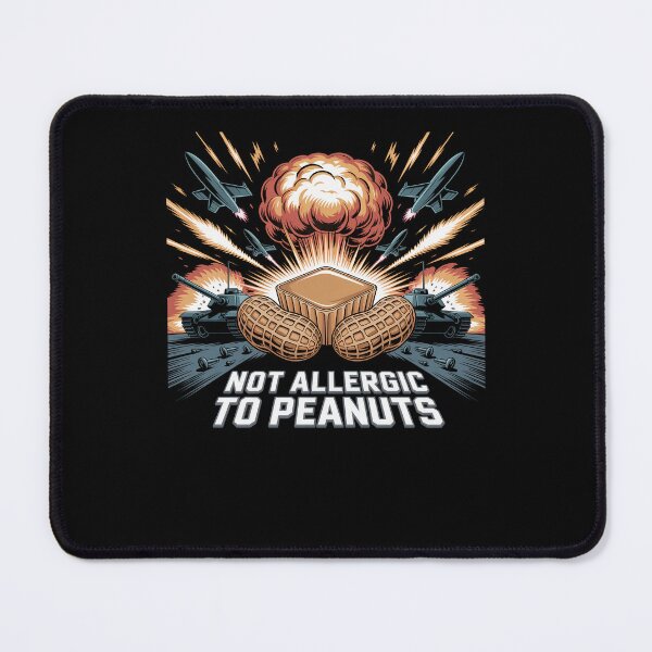 Item preview, Weird Meme Not Allergic To Peanut Cursed Peanut Butter designed and sold by Dressed For Duty.