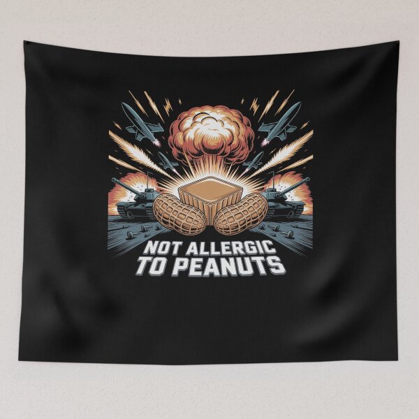 Item preview, Weird Meme Not Allergic To Peanut Cursed Peanut Butter designed and sold by Dressed For  Duty.