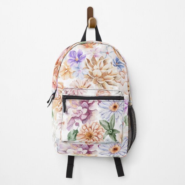 Item preview, Vintage Watercolor Rose and Peony Botanical Floral Pattern designed and sold by FestivityFinds.