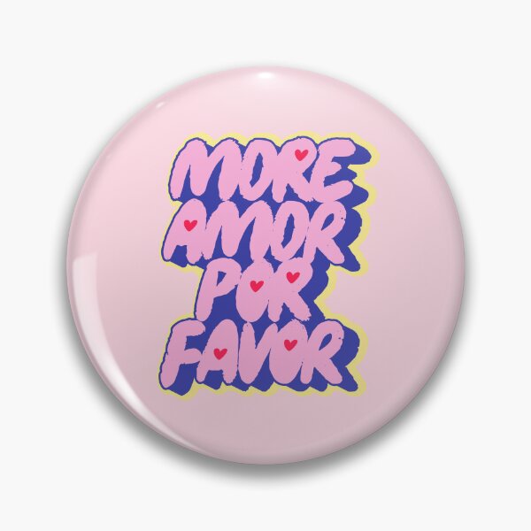 Item preview, More Amor Por Favor - Classy Aesthetic Spanglish Quote designed and sold by nineFlorals.