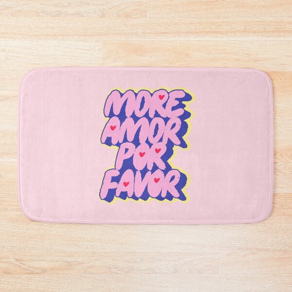 Item preview, More Amor Por Favor - Classy Aesthetic Spanglish Quote designed and sold by nineFlorals.