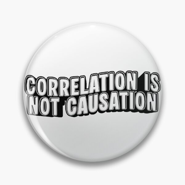Item preview, correlation is not causation designed and sold by PeachyLitchi.