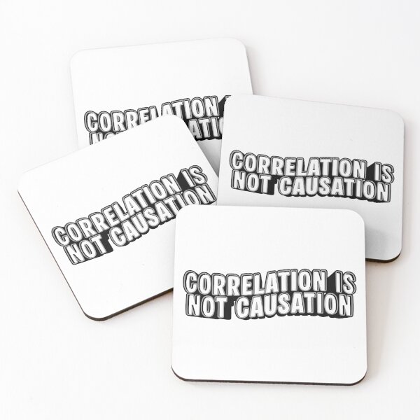 Item preview, correlation is not causation designed and sold by PeachyLitchi.