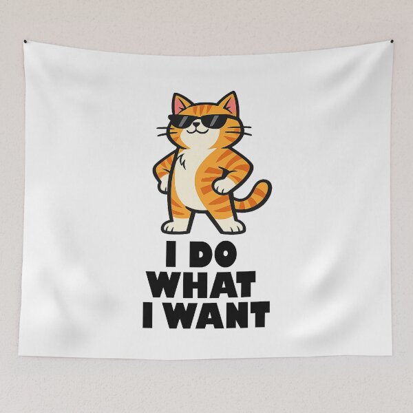Item preview, Bossy Cat I Do What I Want designed and sold by DetalleXL.