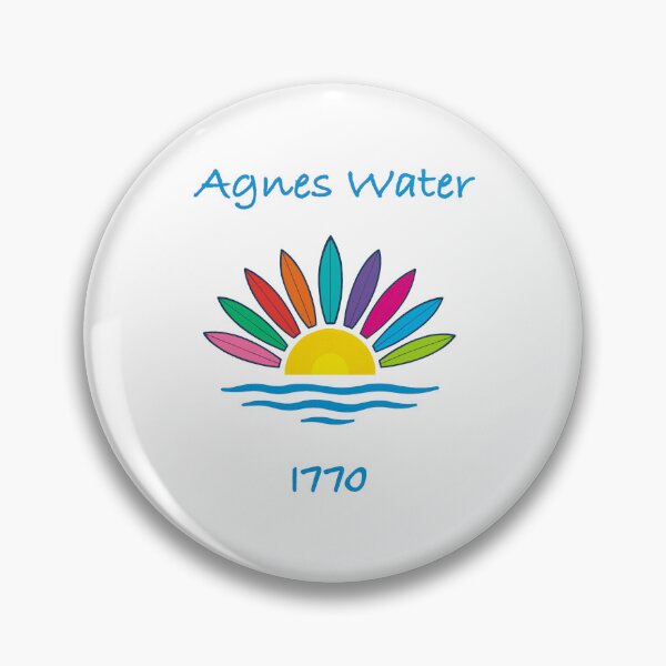 Item preview, Agnes Water 1770 Multi Coloured Surfboards designed and sold by PoppeeFrost.