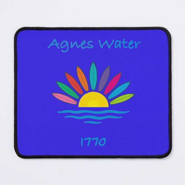 Item preview, Agnes Water 1770 Multi Coloured Surfboards designed and sold by PoppeeFrost.